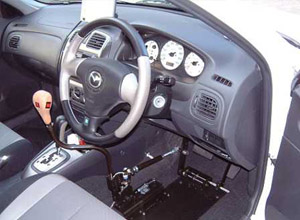 アテンザ 脱着式手動運転装置