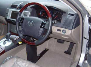 マークX 手動運転装置