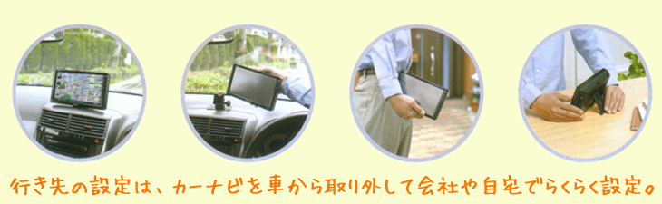 カーナビ、ポータブルナビのレンタル!