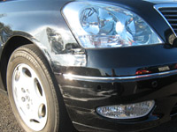 キズへこみ板金塗装セルシオ